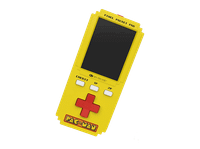 consola retro portatil - my arcade pixel pocket pro pac-man 2 juegos llavero