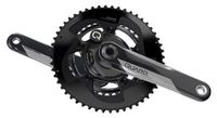 platos y bielas quarq con medidor de potencia dzero dub manivela 52 36 dientes