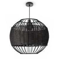 lampara colgante riha negro