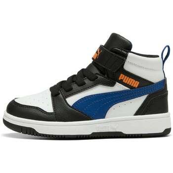 Puma Zapatillas altas REBOUND V6 MID AC+ PS WHITE 393832 31 para niño