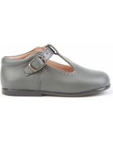 de angelitos zapato merceditas piel 503 gris