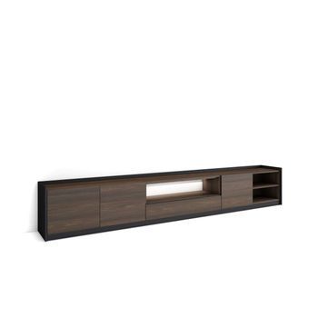 Mueble Tv Coín-02 Con Almacenaje Y Luz Led Regulable