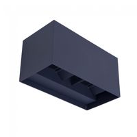 aplique led de exterior leva ii antracita 4x5w