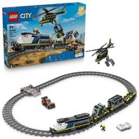 lego city asalto al tren de policia juguete de construccion 7 anos - 60508