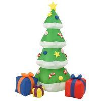 adornos de navidad de inflables led interior y exterior 240 cm vidaxl