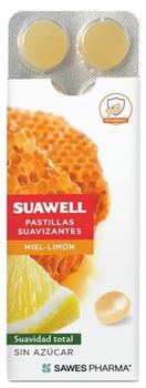 Sawes Caramelos Miel con Limón Sin Azúcar Blister 22 gr