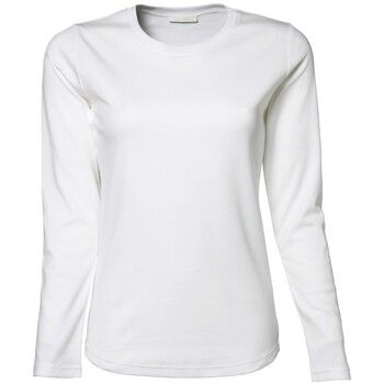 Tee Jays Camiseta manga larga Interlock para mujer