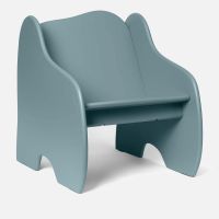 ferm living slope lounge chair - storm