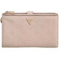 guess cartera cartera blake hueso logo para mujer