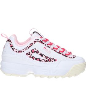 de FILA FFT0134 13170 DISRUPTOR WHITE LEOPARD