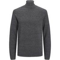 jack  jones jersey 12210931 jjehill knit roll neck noos dark grey para hombre