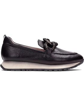 de HISPANITAS HISPANITAS MOCASINES HI254238 KANSAS S CON PLATAFORMA Y CADENA NEGRO
