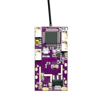 Receptor de largo alcance multiprotocolo con doble ESC Brushless BLHeli de 12A incorporado con BEC para transmisor de ra