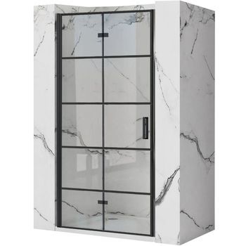 Puerta De Ducha Rea Molier Black 100 + Profil
