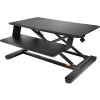 kensington smartfit sit  stand desk laptop stand - black black