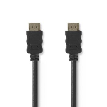 Cable HDMI con Ethernet Nedis 10 m Negro