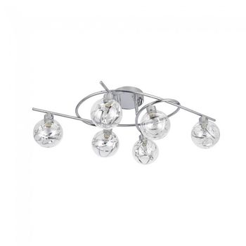 Plafón de techo varanasi (6 luces)