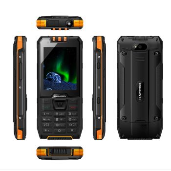 HAMTOD H6 Mini de 2.83 pulgadas Android 11.0 3GB RAM 32GB ROM Doble SIM Doble Espera Pantalla Táctil + Botones 3000mAh 2