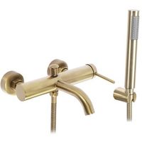 grifo de banera rea spot brush gold