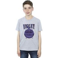 willy wonka tops y camisetas violet turning violet para nino