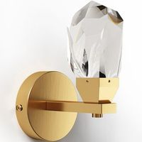 aplique de pared de diseno dorado - luxe dorado