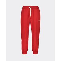 casablanca pantalon chandal red loopback zip hem sweatpants diamond logo para mujer