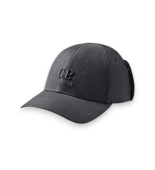 C.P. Company para hombre. RCCMAC748A110545A Gorra Baseball negro (M), Casual, Poliamida