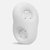 transparent acoustic sculpture speaker - white