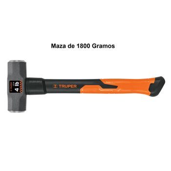 Truper Maza Marro Octogonal Mango Fibra de Vidrio - Disponible en varios tamaños