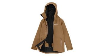 Chaqueta impermeable lagoped everide marron para hombre