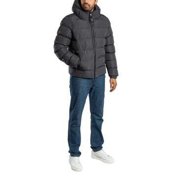 Superdry Chaquetas Chaqueta deportiva acolchada con capucha para hombre