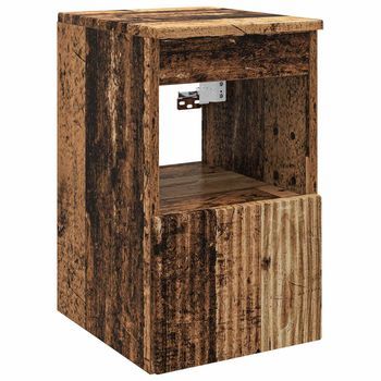 Mueble De Cuarto De Baño Madera Envejecida 30 X 41 X 50 Cm Vidaxl