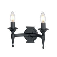 aplique de pared saxon 2 luces