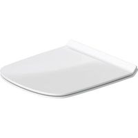 asiento de inodoro duravit durastyle sin softclose bisagras acero inoxidable blanco 0063710000