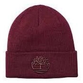 Timberland Gorro TB0A65HP EMNROIDERY BEANIE-6481 BURGUNDY para hombre