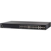 cisco sg550x-24mp switch 24 puertos gigabit poe stackable negro