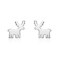 pendientes de plata 925 renos para mujer
