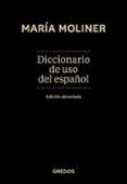 diccionario abreviado de uso del español maria moliner