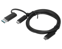 lenovo cable hibrido usb-c con usb-a de lenovo