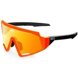 Kask Koo Gafas De Sol Spectro Naranja Fluor/rojo Lentes Espejo Rojo