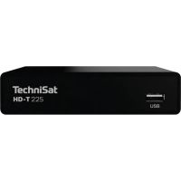 descodificador technisat hd-t 225 terrestre hd dvb-tt2 h265 hevc negro