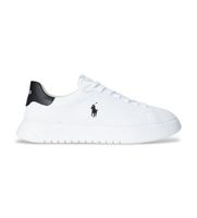 polo ralph lauren para hombre 809974097002 zapatillas de piel rlite court blanco 45 plano cordones casual