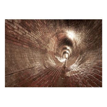 Papel Pintado 3d - Underground Corridor (150x105 Cm)