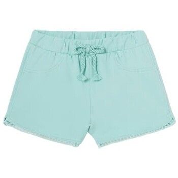 Mayoral Pantalones 603 Pantalón corto felpa Verde para niño