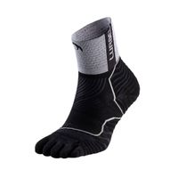calcetines lurbel tiwar toe three negro gris talla l