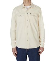pepe jeans para hombre pm308584tc4 camisa regular overshit blanco crudo xl casual algodon manga larga