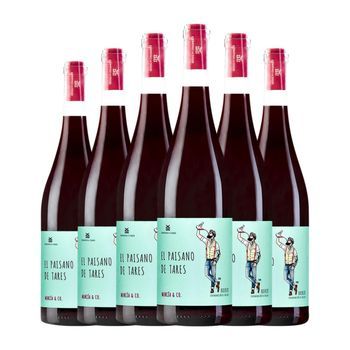 Dominio De Tares Vino Tinto El Paisano De Tares Bierzo 75 Cl 13% Vol. (pack De 6 Unidades)