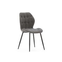 pack de 4 sillas duna tapizado textil diseno moderno