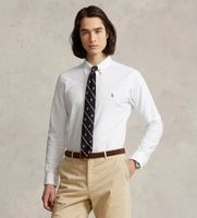 polo ralph lauren para hombre 710792041001 camisa oxford custom fit blanco xl casual algodon manga larga