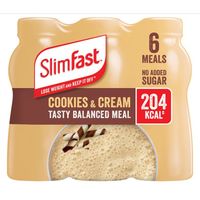 slimfast milkshake cookies  cream multipack
